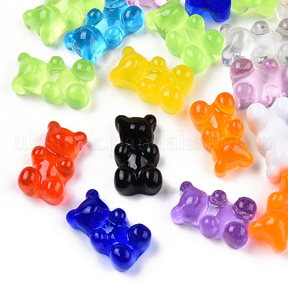 Translucent Resin Cabochons UK-CRES-S303-22-1