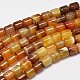 Natural Striped Agate/Banded Agate Beads Strands UK-G-M258-43-K-1