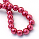 Baking Painted Glass Pearl Bead Strands UK-HY-Q003-3mm-14-4