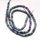 Non-magnetic Synthetic Hematite Beads Strands UK-G-K003-3mm-01F-2