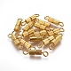 Brass Screw Clasps UK-KK-TAC0002-68A-G-2