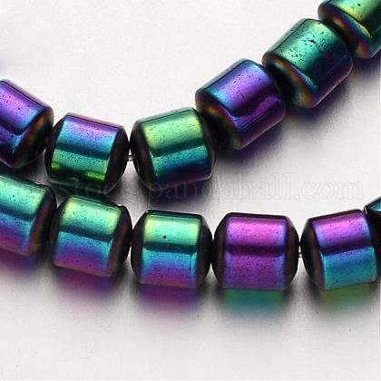 Electroplate Non-magnetic Synthetic Hematite Bead Strands UK-G-UK0007-04-02-1