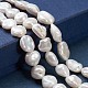 Natural Baroque Pearl Keshi Pearl Beads Strands UK-PEAR-K004-31-2