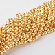Glass Pearl Round Loose Beads For Jewelry Necklace Craft Making UK-X-HY-8D-B62-3