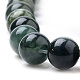 Natural Moss Agate Beads Strands UK-G-S259-18-8mm-3
