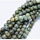 Natural African Turquoise(Jasper) Beads Strands UK-TURQ-G037-8mm-4