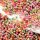 8/0 Plated Glass Seed Beads UK-SEED-T005-05B-1