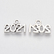 Tibetan Style Alloy Charms UK-TIBE-T010-36AS-RS-2