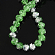 Electroplate Glass Beads Strands UK-GR10MMY-15S-K-2