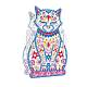 5D DIY Cat Pattern Animal Diamond Painting Pencil Cup Holder Ornaments Kits UK-DIY-C020-09-1