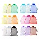 90Pcs 18 Style Organza Bags Jewellery Storage Pouches Wedding Favor Party Mesh Drawstring Gift UK-OP-LS0001-05-1