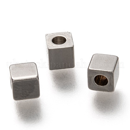 304 Stainless Steel Beads UK-STAS-P259-03A-P-1