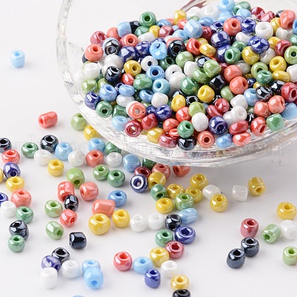 Glass Seed Beads UK-SEED-A012-4mm-1