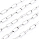 304 Stainless Steel Paperclip Chains UK-CHS-D027-02P-3