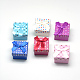 Bowknot Cardboard Jewelry Boxes UK-CBOX-R036-16-1