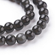 Natural Obsidian Beads Strands UK-G-G099-4mm-24-3