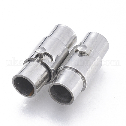304 Stainless Steel Magnetic Clasps UK-STAS-D242-01P-A-1