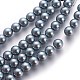 Glass Pearl Beads Strands UK-HY-8D-B19-1