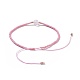 Nylon Thread Braided Beads Bracelets UK-BJEW-JB04346-03-3