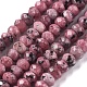 Dyed Natural Malaysia Jade Rondelle Beads Strands UK-X-G-E316-2x4mm-38-1