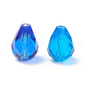 Imitation Austrian Crystal Beads UK-SWAR-F062-10x8mm-M