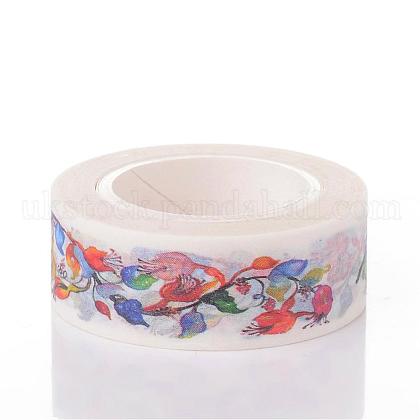 Flower DIY Scrapbook Decorative Adhesive Tapes&nbsp;UK-DIY-K001-C-17-1