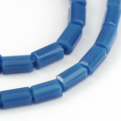 Solid Color Glass Beads Strands UK-GLAA-J081-B13-K-1