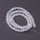 Transparent Glass Beads Strands UK-GF4MMC01-K-2