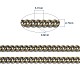 Brass Twisted Chains UK-X-CHC-S096-AB-NF-3