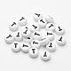 Flat Round with Letter T Acrylic Beads UK-X-PL37C9070-T-1