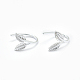 925 Sterling Silver Earrings UK-EJEW-F186-27S-1