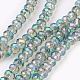 Electroplate Glass Beads Strands UK-GLAA-K027-FR-A02-1
