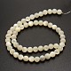 Round Natural Mother of Pearl Shell Beads Strands UK-BSHE-N006-02-4mm-K-3
