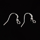 Silver Color Plated Brass Earring Hooks UK-X-KK-Q369-S-1
