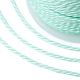 Round Waxed Polyester Cord UK-YC-G006-01-1.0mm-34-3