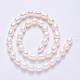 Grade A Natural Cultured Freshwater Pearl Beads UK-PEAR-D072-1-2