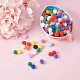 10mm Multicolor Assorted Pom Poms Balls About 2000pcs for DIY Doll Craft Party Decoration UK-AJEW-PH0001-10mm-M-3