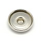Brass Snap Button Cabochon Settings UK-MAK-A005-13P3-NR-K-2