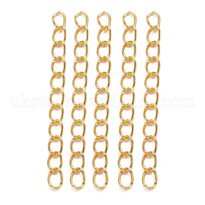 Iron Ends with Twist Chains UK-CH-CH017-G-5cm-1