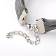 Braided Cord Bracelets UK-BJEW-JB01559-03-2