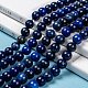 Natural Lapis Lazuli Beads Strands UK-G-G087-8mm-6