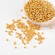 Brass Crimp Beads&nbsp;UK-E002-G-1