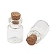 Clear Glass Jar Wishing Bottles Vials with Cork UK-AJEW-JP0001-01-3