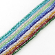 Glass Beads Strands UK-EGLA-GR4MMY-M-1