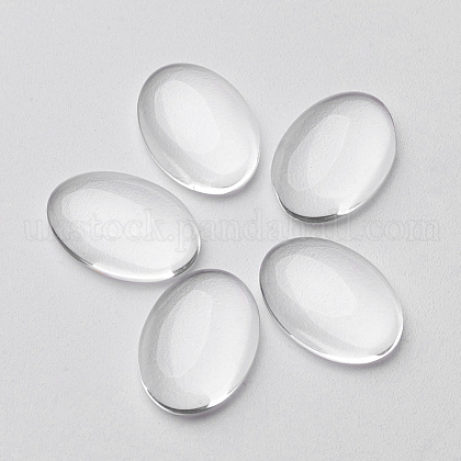 Transparent Glass Cabochons UK-GGLA-G011-1