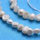 Grade A Natural Cultured Freshwater Pearl Beads Strands UK-SPDA001Y-1-2
