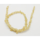 Natural Citrine Beads Strands UK-G-Q603-1-K-2