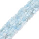 Natural Aquamarine Beads Strands UK-G-D0004-A02-04-2