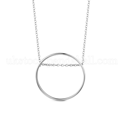 SHEGRACE 925 Sterling Silver Pendant Necklace for Women UK-JN705A-1