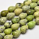 Natural Serpentine Teardrop Beads Strands UK-G-F199-04-13x18mm-1